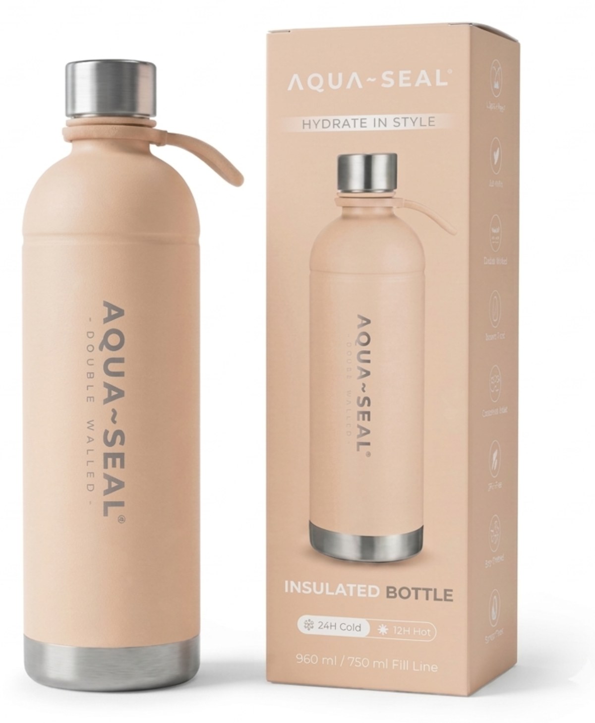 AQUA~SEAL Cream Sand mit Verpackung